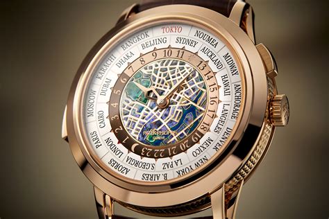 Patek Philippe world time minute